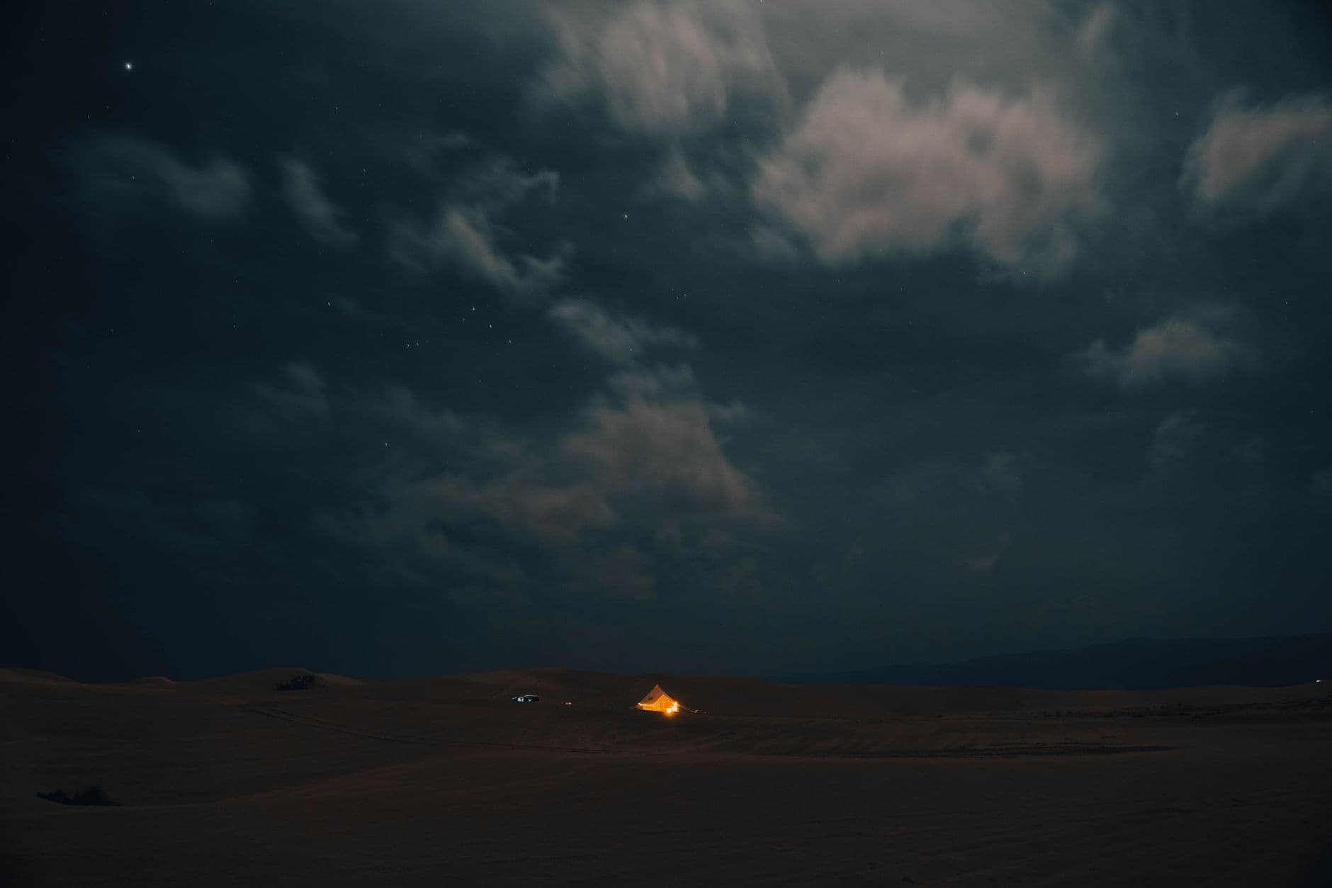撒哈拉一夜,我与星空同频呼吸